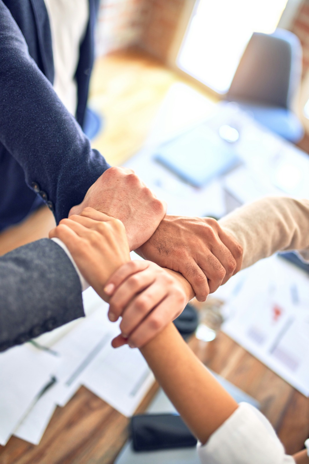Professionnels réunis autour d’un projet commun